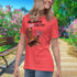 Breast Cancer T-Shirt-Giving Cancer the Boot Texas Style